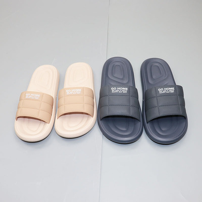 明芽情侣EVA一字拖凉拖鞋