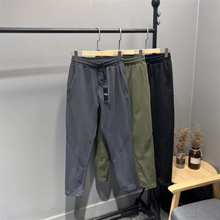 防风抓绒保暖直筒休闲裤 立体裁剪秋冬男士 单向导湿 户外专业级