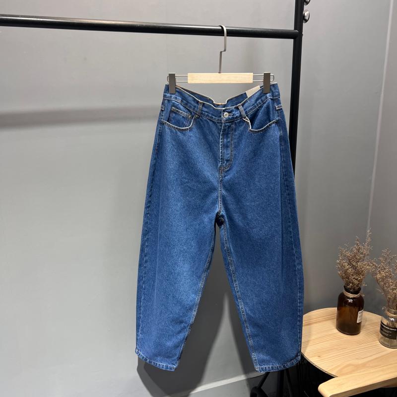 复古水洗百搭休闲牛仔裤长裤