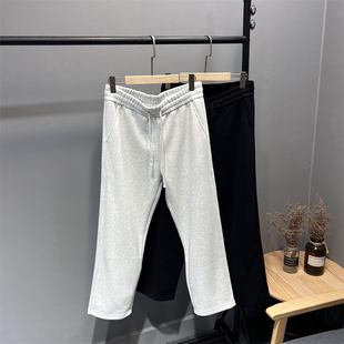 透气卫裤 自留推荐 基础百搭纯色宽松显瘦直筒休闲裤 男士 柔软舒适