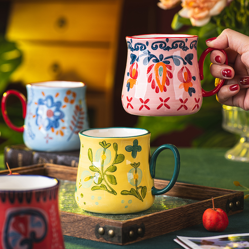 ONECCI马克杯家用陶瓷情侣杯水杯