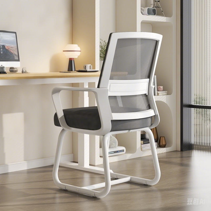 电脑椅家用舒适学生卧室学习久坐不累靠背椅办公室会议椅办公椅子