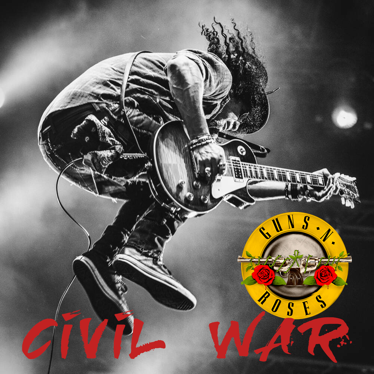 Guns N' Roses - Civil War电吉他教学慢速视频演示Hi-Res音频 谱 乐器/吉他/钢琴/配件 乐器编曲/作曲/配音 原图主图