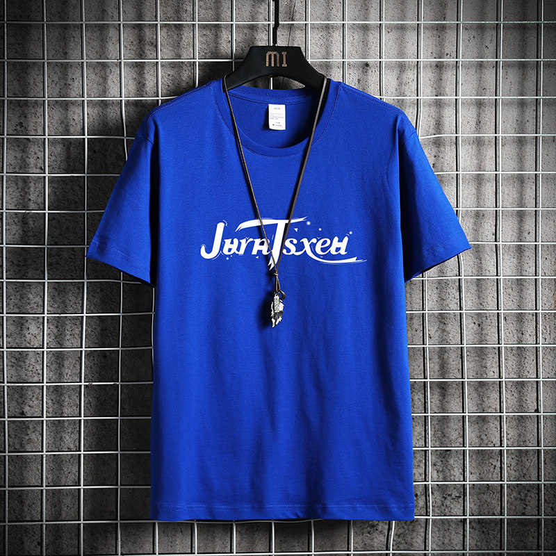 ！2025夏新款纯棉体恤潮牌短袖T恤男女中性风半袖T118-P25，男装T恤，星座211-2