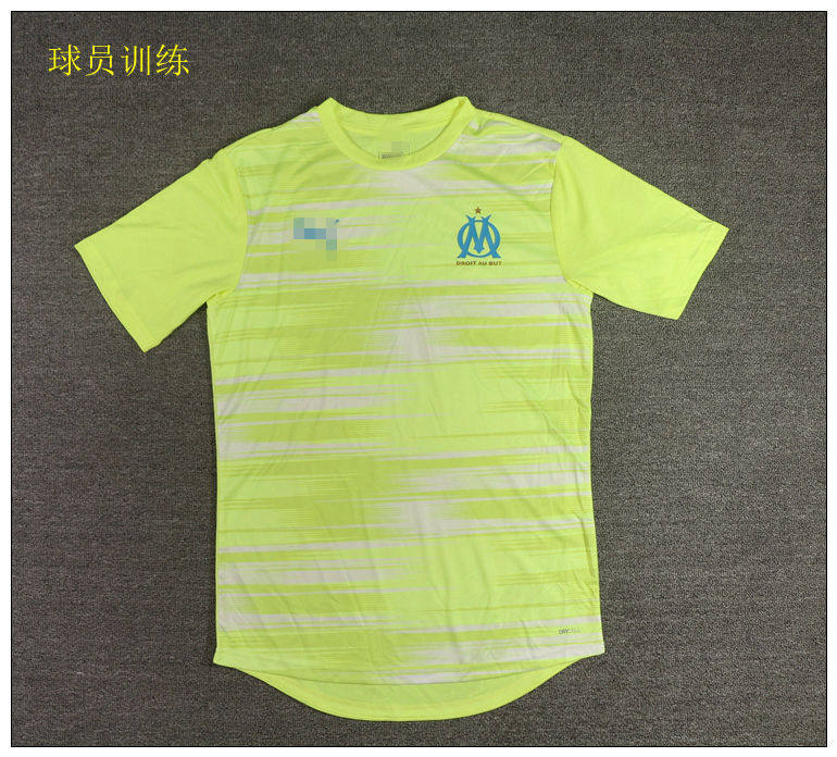 채널 리그 1 자이언츠 레오파드 PU 말 남자 축구 훈련 속건 반팔 탑 TPU23050