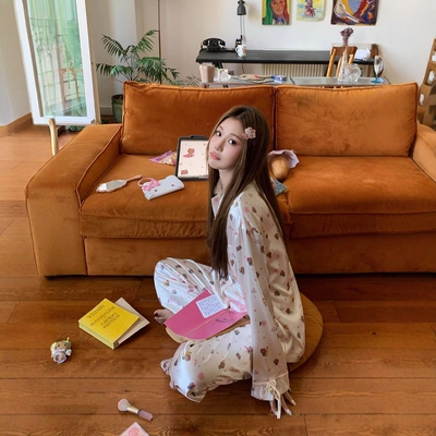 hellokitty凯蒂猫睡衣女夏季冰丝