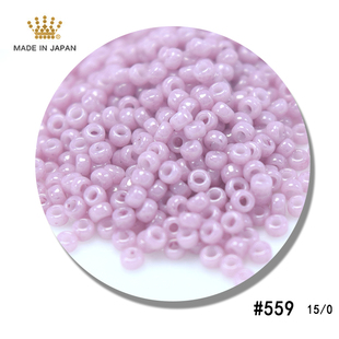 心欣DIY御幸MIYUKI实色粉色#599进口米珠1.5mm2mm#2024磨砂DB210