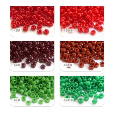 东宝TOHO米珠日本进口手编制串珠DIY材料1.5mm实色瓷珠系列#49 41