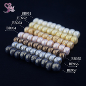 日本进口珍珠4mm 5mm御幸MIYUKI巴洛克珍珠Baroque Pearl玻璃材质