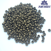 心欣进口日本进口TOHO东宝金属磨砂古铜米珠2mm玻璃串珠11 702