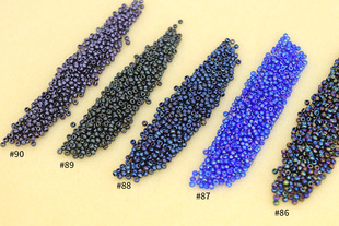 3mm东宝TOHO米珠2mm日本进口DIY材料IRIS金属色81/82/83/84/87/86