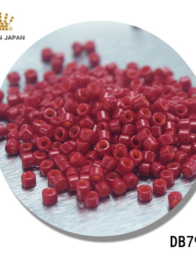 心欣进口珠日本御幸MIYUKI古董珠1.6mm圣诞配色红色DB791DB602