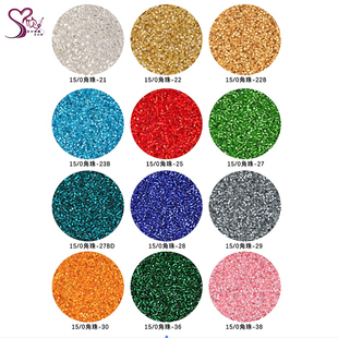 心欣DIY日本进口东宝TOHO六角珠HEXAGON2cut6边型管珠1.5mm灌银