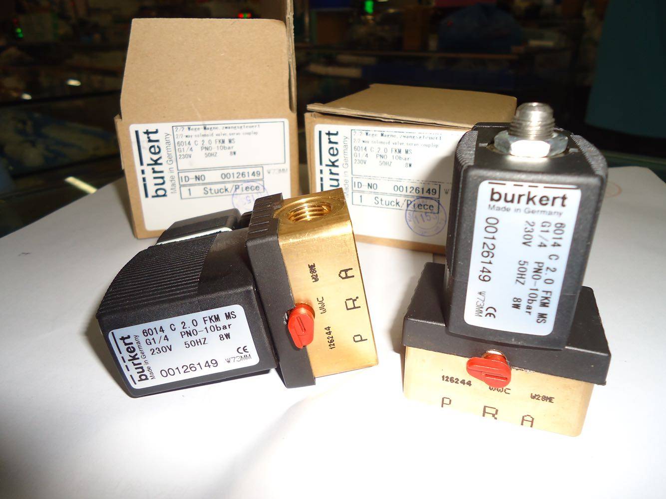 原装burkert电磁阀00126149 正品德国宝德电磁阀6014c 00126149
