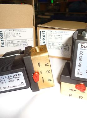 原装burkert电磁阀00126149 正品德国宝德电磁阀6014C 00126149