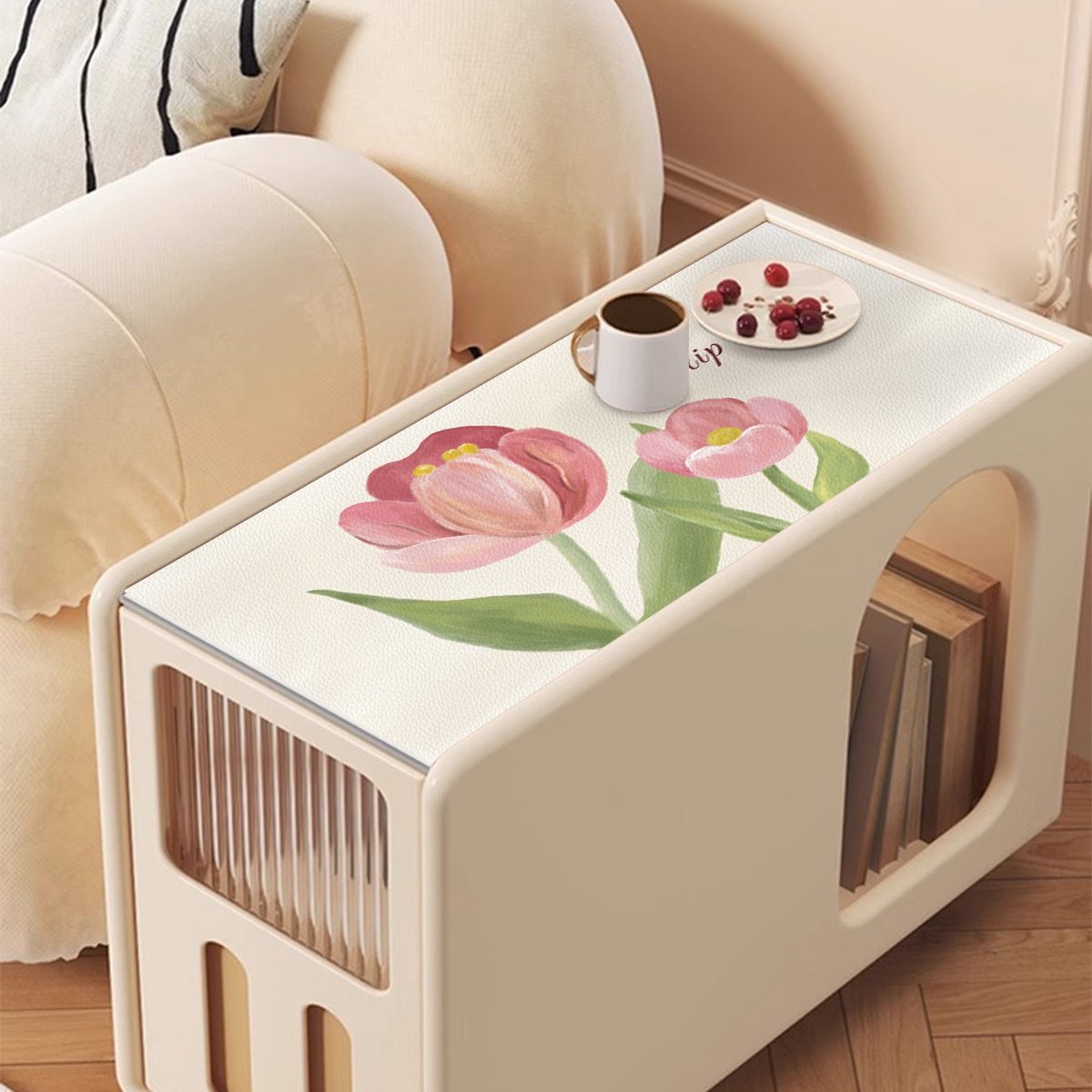 沙发边几角几桌垫防水防油免洗小桌子桌布客厅侧边柜桌面保护垫子