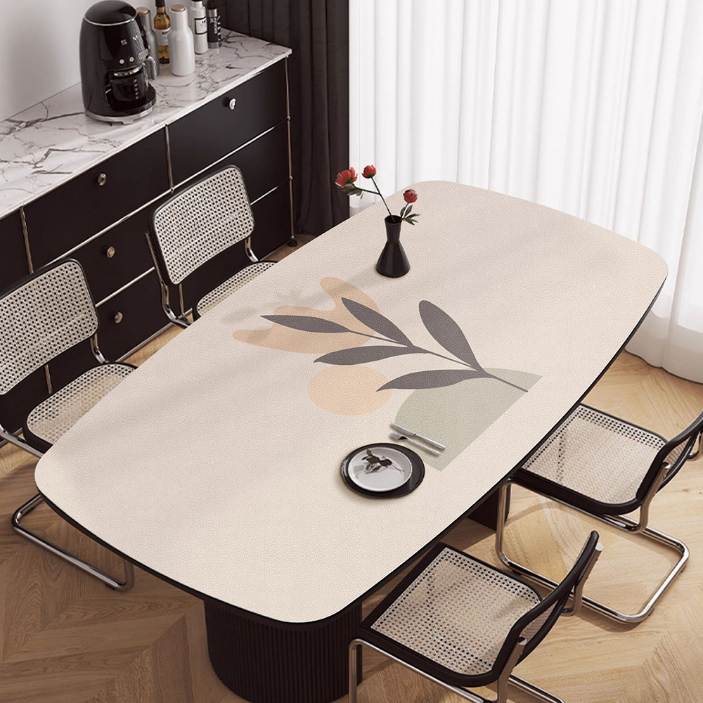 马肚桌桌垫防水防油免洗桌布椭圆形弧形皮革桌布餐桌茶几保护垫子,居家布艺,桌布,淘宝优惠券,粉丝福利购,淘宝优惠卷
