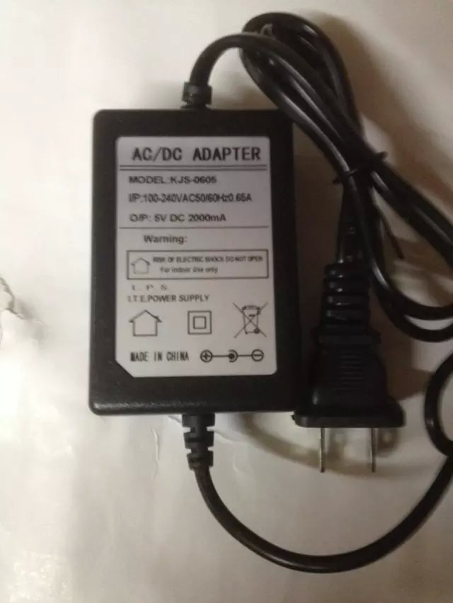 5v2000mA双线电源AC-DC ADAPTOR 5v电源 5V2A双线 5v2A稳压电源