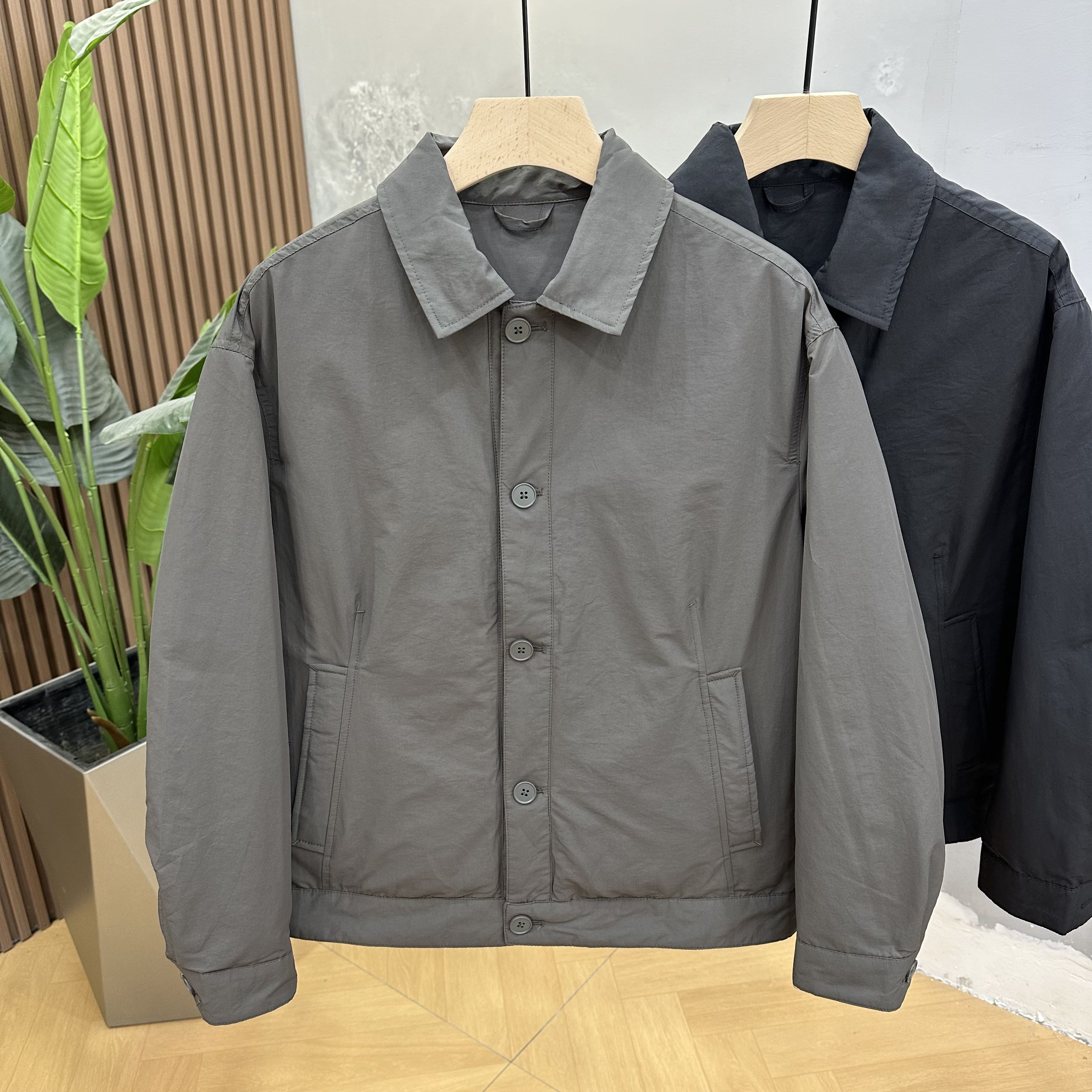 男士高品质羽绒服中老年简约百搭