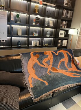 HenriMatisse马蒂斯法国展览会订单野兽派油画沙发盖毯装饰休闲毯