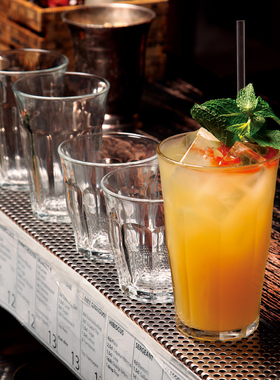 DURALEX多莱斯钢化玻璃高颜值进口家用杯子早餐牛奶杯玻璃水杯