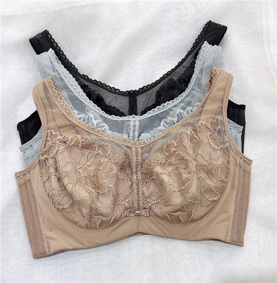 超薄全包大胸显小文胸奥维丝丽