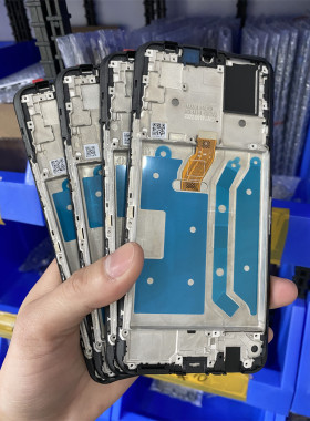 深和适用 HW 畅玩30plus原装带框液晶屏幕总成play6T内外一体屏幕