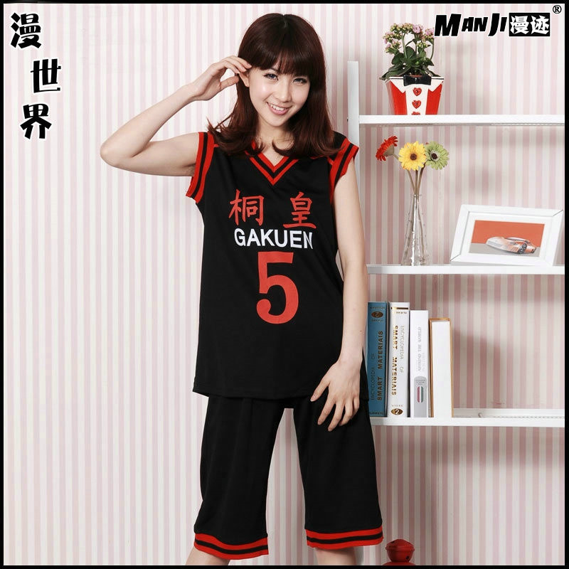 黑子的篮球球衣 青峰大辉桐皇队cosplay日常篮球服背心运动服队服