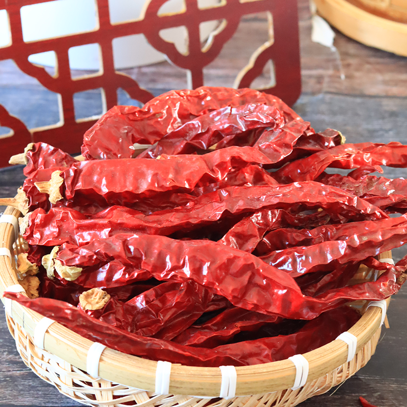 干辣椒东北农村特产笨红辣椒干新货老式晾晒薄皮正宗吉林农家特辣