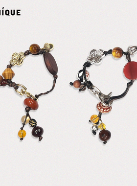 明星同款 Picnique 橡木果花朵手链/包挂