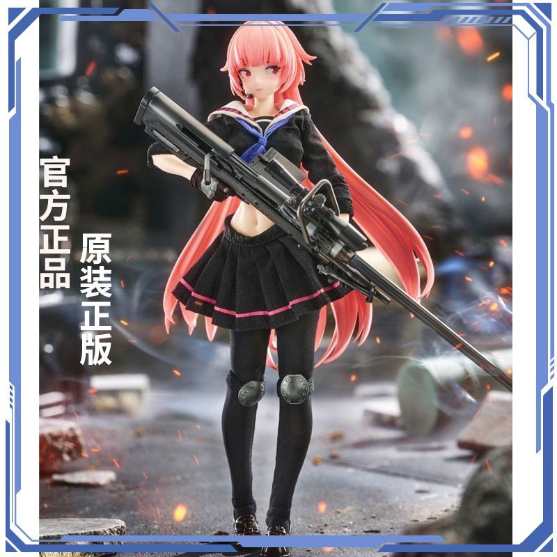 现货 神猫跳动 Pocket Art系列 PA011 少女前线 NTW-20 可动手办图片