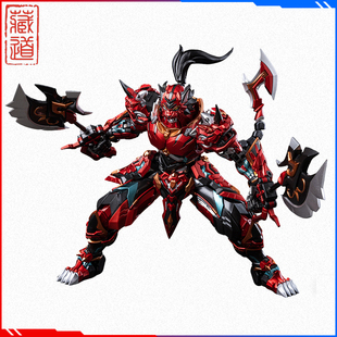 藏道模型 国创机甲 械兽宫 虎先锋 合金成品 可动模型