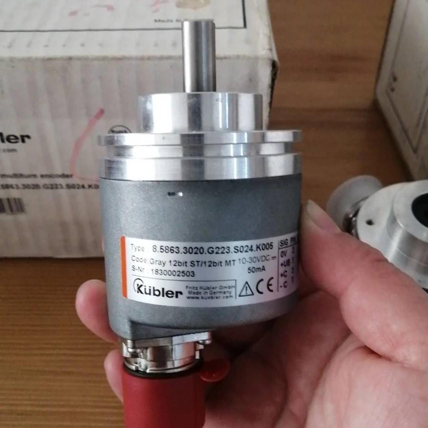 配件KUbler库伯勒b编码器全新带包装858633020G223K005议价