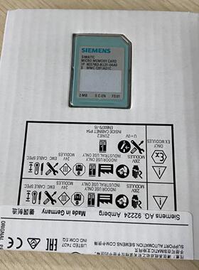 配件西门子内存卡2MB  6ES7953-8LL20-0AA0   953-8LM31  9议价