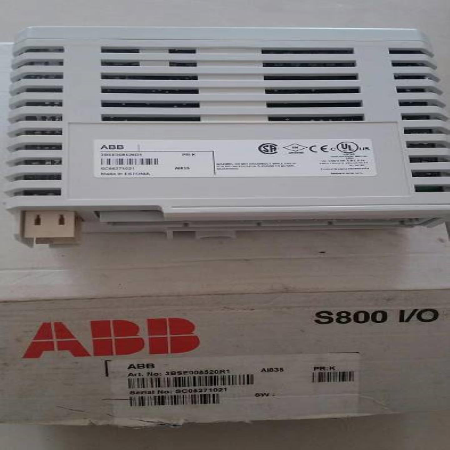配件AI835 全新原装ABB AC800F S800 IO模件 3BSE008520议价