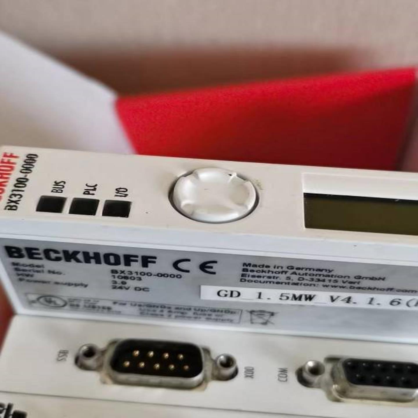 配件BECKHOFF倍福模块 CX1030-0111 BX3100-0000 CX10议价