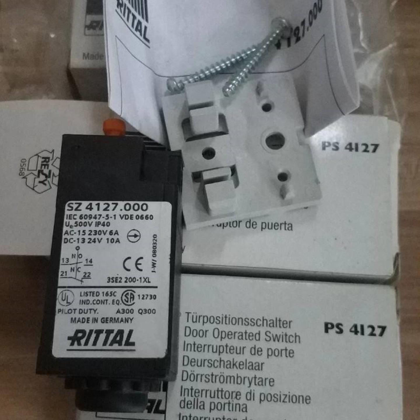 配件全新RITTAL威图行程开关SZ4127000 PS4127议价