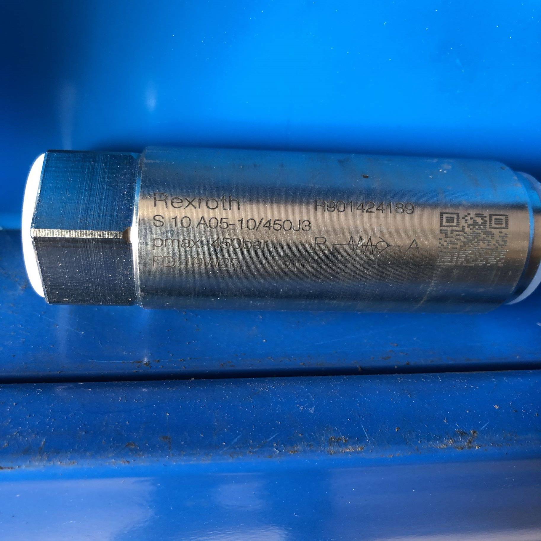 配件R901424189型号S10A05-1X450J3液控单向阀力士乐Rexroth议价