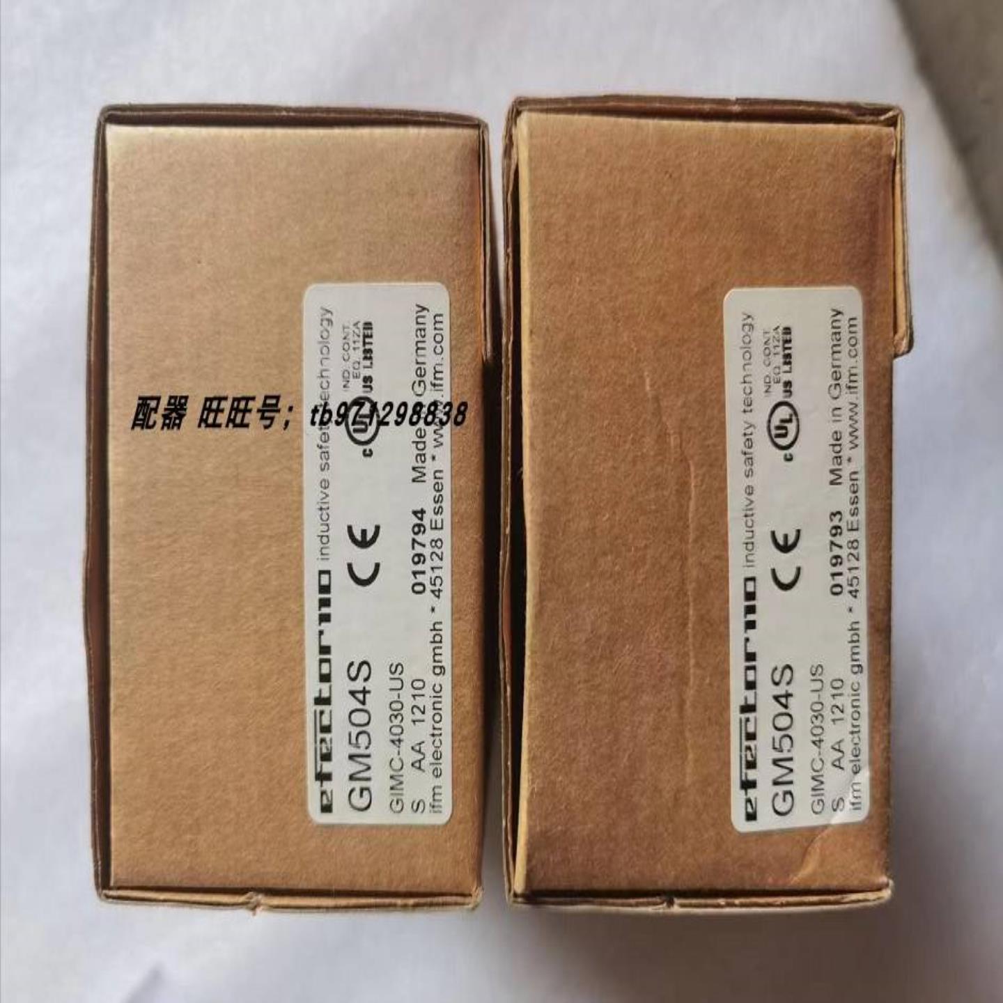 配件IFM GM504S 易福门全新电感式传感器 GIMC-4030-US议价