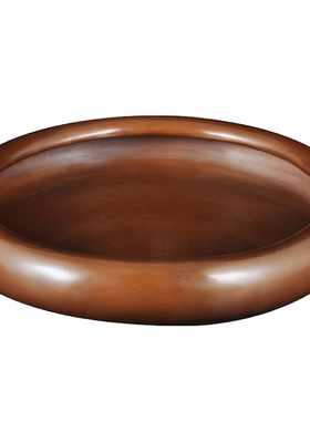 紫铜笔洗缸摆件家居客厅