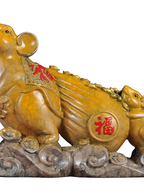 家居客厅前台商务送礼老鼠摆件