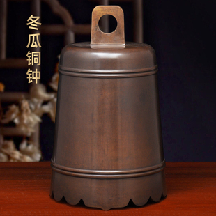 铜钟加厚铜铃铛寺庙敲钟撞钟课铃仿古铜钟平安风铃风水挂件挂钟