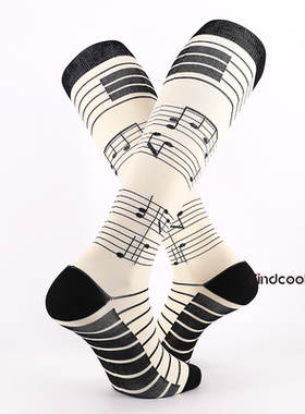 Findcool专业压缩袜2双男女跳绳跑步骑行健身运动马拉松长筒袜