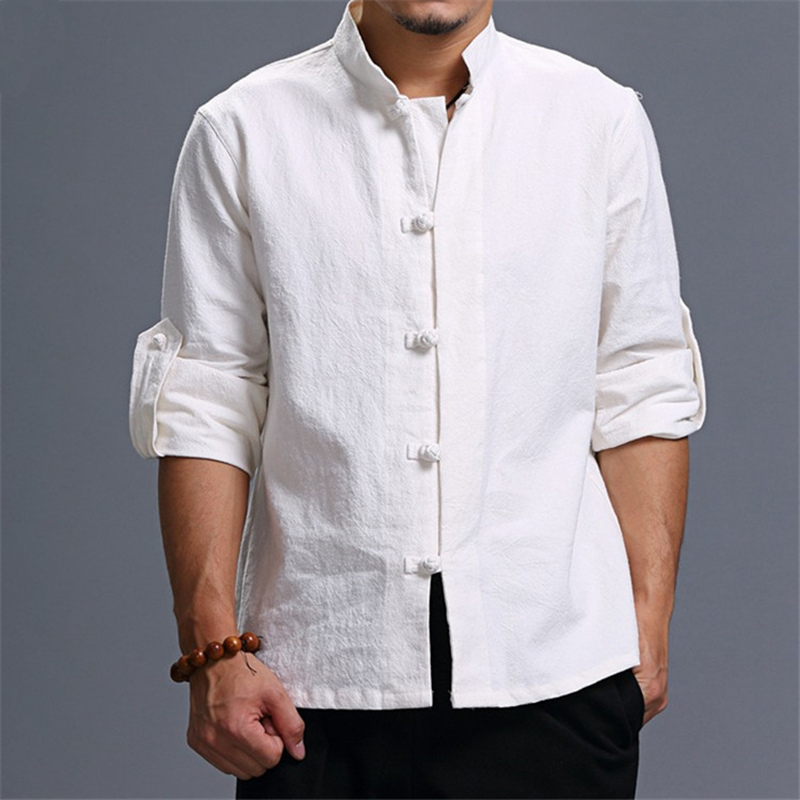 民族风盘扣秋季禅服开衫唐装外套