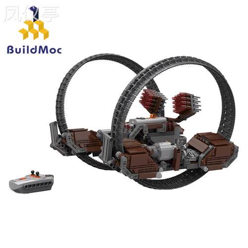 MOC-25976星战系列冰雹机器人积木套装兼容拼搭积木玩具