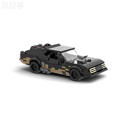 MOC156225八格车模型积木佳砖跨境小颗粒益智速卖通ozon热卖玩具