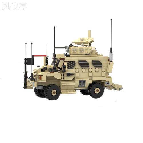 积木佳砖跨境小颗粒MOC148302军事系列坦克速卖通ozon热卖玩具