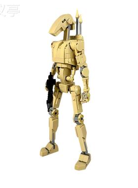 345号联邦机器人A1275星战1战斗积木模型小颗粒儿童益智拼装玩具