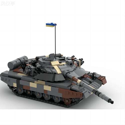 MOC-61409T-64BM坦克模型军事系列兼容拼装国产积木玩具套装