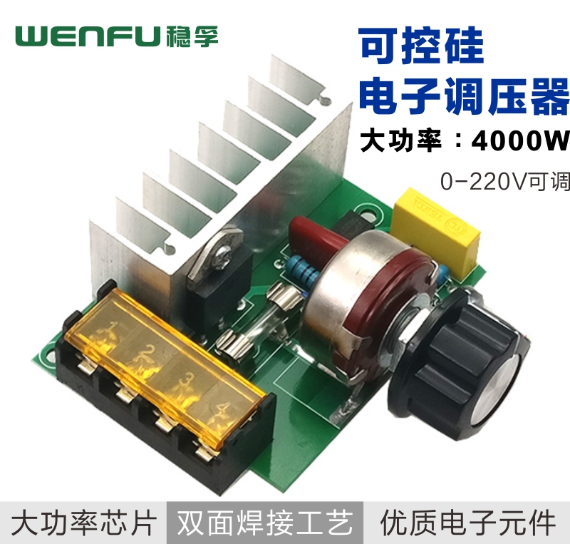 调速器开关可控硅稳孚带保险丝